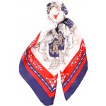 Mar.Co dámský šátek se vzorem s erby modrý – Zboží Mobilmania