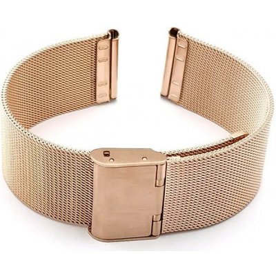 Ricardo Ocelový náramek barletta růžově zlatý – Zboží Dáma