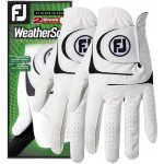 Footjoy WeatherSof Mens Golf Glove Bílá levá XL 2ks – Zboží Dáma