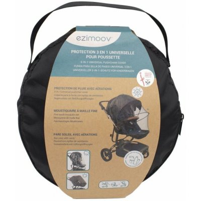 Ezimoov ochranný kryt na kočárek EZI STROLLER COVER 3v1 – Zboží Mobilmania
