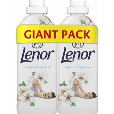 Lenor Cotton Fresh 2 x 1200 ml – Zboží Mobilmania