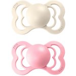 Bibs Supreme Ivory Baby Pink krémová růžová 2 ks – Zboží Mobilmania