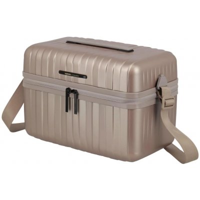 Kosmetický kufr Travelite Barbara Novelty 7000003-40 19 L béžová – Zboží Dáma