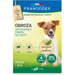 Francodex Obojek proti blechám pro malé psy do 10 kg 35 cm – Zboží Dáma