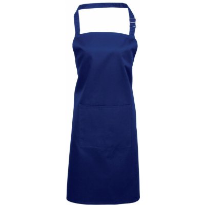Premier Workwear Keprová pracovní zástěra s kapsou z kolekce Colours Collection modrá královská Pantone 286C 72x86cm PW154 – Hledejceny.cz