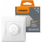 Stmívač LED 200W 10A pro povrchovou montáž BINERA VIDEX, bílý – Hledejceny.cz