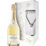 Schlumberger Brut 11,5% 2017 0,75 l (dárkové balení 1 sklenice) – Zboží Dáma