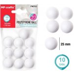 MP Polystyrénové koule 2,5 cm 10 ks 587944 – Sleviste.cz