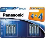 PANASONIC Evolta Platinum AAA 8ks LR03EGE/8BW – Zboží Živě