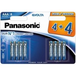 PANASONIC Evolta Platinum AAA 8ks LR03EGE/8BW