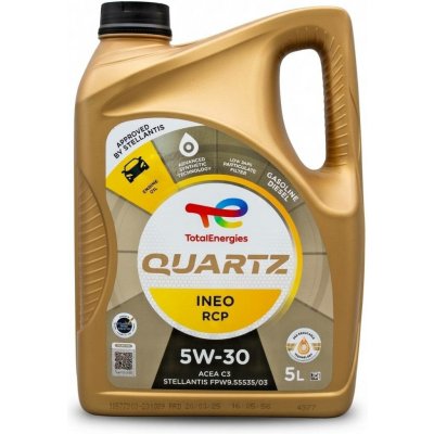 Total Quartz INEO RCP 5W-30 5 l – Hledejceny.cz