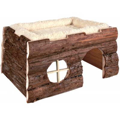 Natural Living přírodní dřevěný dům TILDE 39 x 22 x 29 cm – Zboží Mobilmania