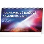 Presco Group Stolní Poznámkový daňový s citáty 25 × 14,5 cm 2024 – Zbozi.Blesk.cz
