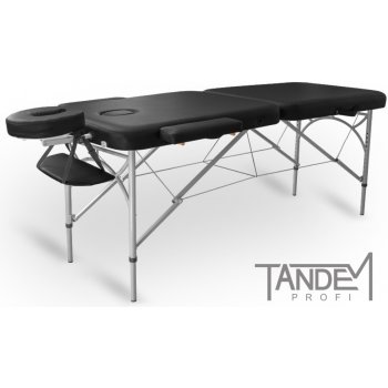 Tandem Skládací masážní stůl Profi A2D černá 195 x 70 cm 14,8 kg