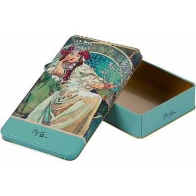 Plechová dóza Alfons Mucha - Princess Hyacinth 24×14×4 cm – Hledejceny.cz