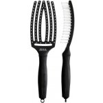 Olivia Garden Fingerbrush Ionic Medium kartáč na vlasy černý FB1PC-M – Zboží Mobilmania