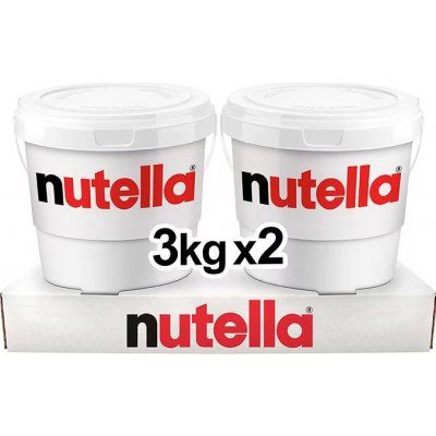 Ferrero Nutella 2 x 3 kg – Zbozi.Blesk.cz