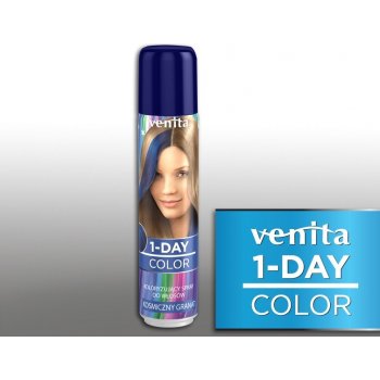 Venita 1-day Color barevný spray na vlasy modrá 50 ml