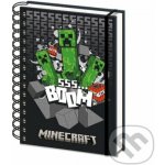 Pyramid International Zápisník Minecraft 3D - Boom A5 – Zboží Živě