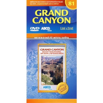 Grand Canyon - Nejkrásnější místa světa DVD – Hledejceny.cz