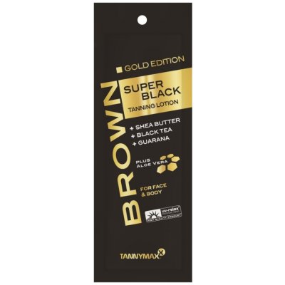 Tannymaxx Super Black Gold Edition Tanning Lotion 15 ml – Zbozi.Blesk.cz