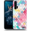 Pouzdro a kryt na mobilní telefon Honor Picasee silikonový průhledný obal pro Honor 20 Pro - Barevná střecha