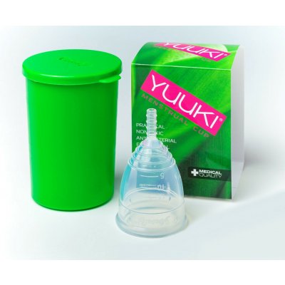 Yuuki 2 Soft Menstruační kalíšek barva čirá větší velikost – Zboží Dáma
