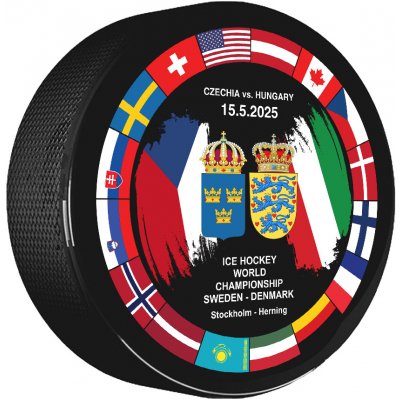 Puk Ice Hockey World Championship Sweden Denmark MS 2025 Dueling Czechia vs. Hungary – Zboží Dáma Puk Ice Hockey World Championship Sweden Denmark MS 2025 Dueling Czechia vs. Hungary – Zboží Dáma