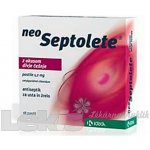 NEOSEPTOLETE TŘEŠEŇ ORM 1,2MG PAS 18 – Hledejceny.cz