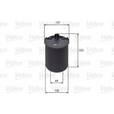 Vzduchový filtr VALEO 585742 – Hledejceny.cz