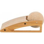Trixie Škrabací rampa s míčem 40 x 17 x 20 cm – Zboží Dáma