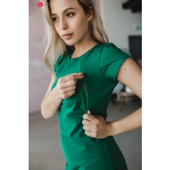 Kojící šaty Milky Dress Green