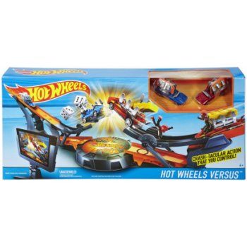 Hot Wheels dráha ty proti soupeři