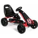 COSTWAY Dětská motokára šlapací dětské auto dětská motokára černá – Zboží Mobilmania