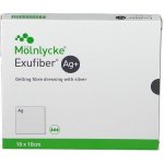 Exufiber Ag+ 10 x 10 cm 10 ks – Hledejceny.cz