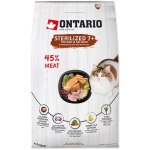 Ontario Cat Sterilised 7 6,5 kg – Sleviste.cz