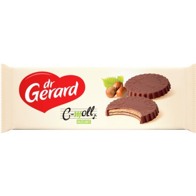 GERARD Ořechové oplatky C-moll vlašský ořech 100 g – Zboží Dáma