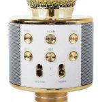 Verk 01377 Karaoke Bluetooth mikrofon 1800mAh černá – Zbozi.Blesk.cz