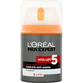 L'Oréal Vitalift hydratační krém pro zpevnění pleti pro muže 50 ml