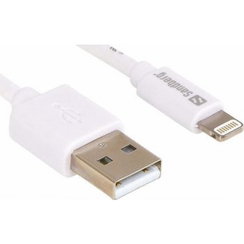 Sandberg 440-94 USB > Lightning (MFi), 2m, bílý