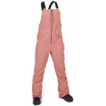 Volcom Swift Bib Overall Earth Pink zimní kalhoty pro ženy – Zboží Mobilmania