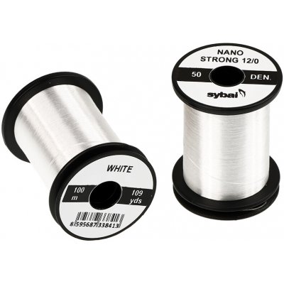 Sybai Nit Nano Strong Thread 50 Den 12/0 White – Hledejceny.cz