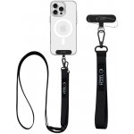 Šňůrka na krk Tech-Protect C6S Crossbody popruh na mobil 2v1 černý – Hledejceny.cz