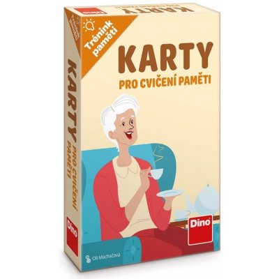 Karty pro cvičení paměti – Zboží Dáma