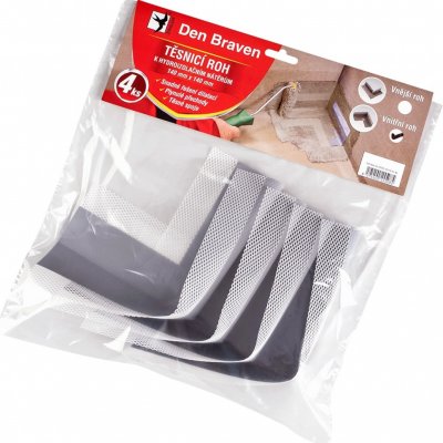 Den Braven Těsnicí pás, vnitřní těsnicí roh, 140 mm x 140 mm – Zbozi.Blesk.cz