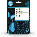 HP 953 originální inkoustová kazeta černá, azurová, purpurová, žlutá 6ZC69AE – Sleviste.cz
