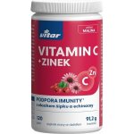 Vitar Vitamin C + zinek + echinacea a šípek 30+15 tablet – Hledejceny.cz