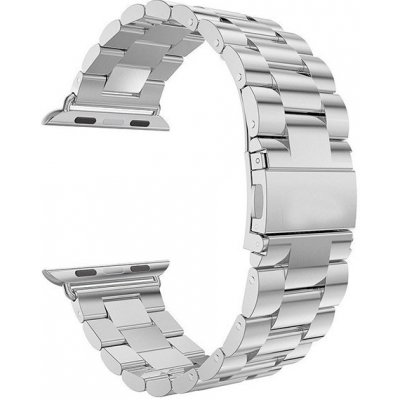 AW Kovový BR řemínek pro Apple Watch - Stříbrný Šířka uchycení řemínku: 38/40/41mm Stříbrný IR-AWBR02 – Zbozi.Blesk.cz