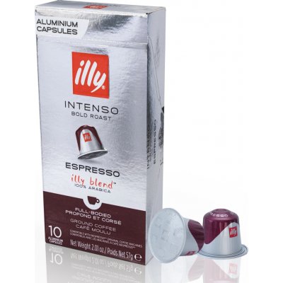 Illy Intenso Bold Roast kapsle Do Nespresso 10 ks – Hledejceny.cz