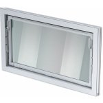 ACO Sklepní okno bílé vyklápěcí plastové 90 x 90 cm dvojsklo 4+4 mm – HobbyKompas.cz